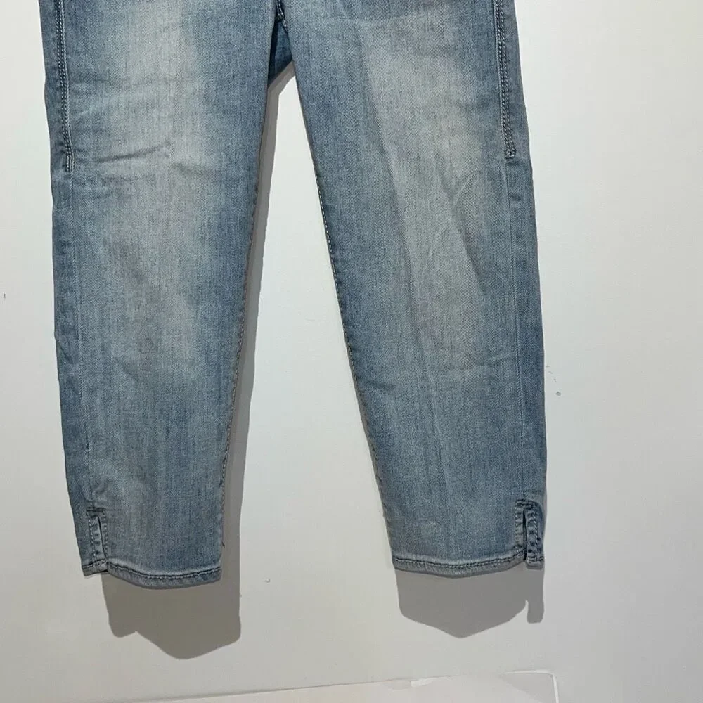 Rock & Republic‎ Women's Blue Roskilde Low Rise Cropped Capri Denim Jeans Size 0